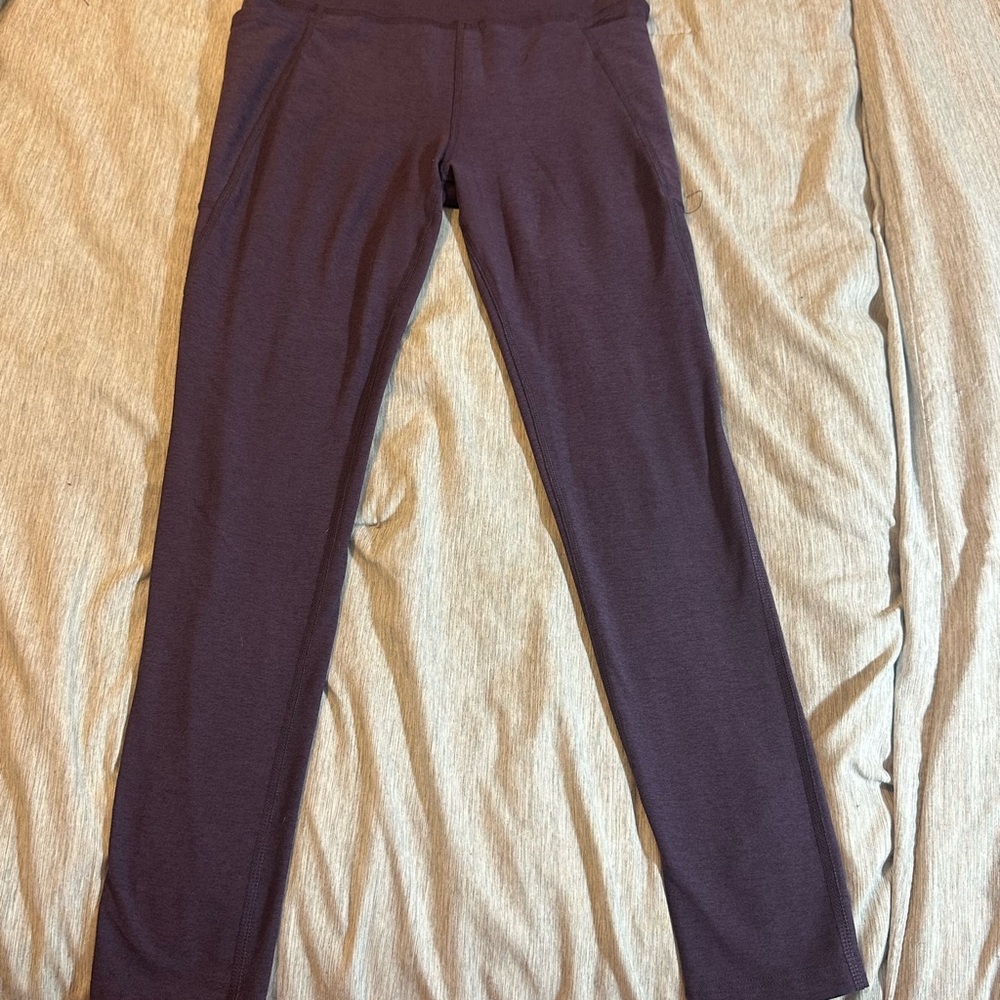 Beyond Yoga x Peloton Purple Leggings